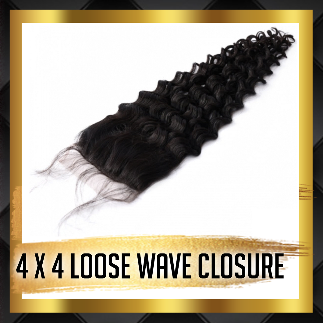 4 x 4 Loose Wave Closure